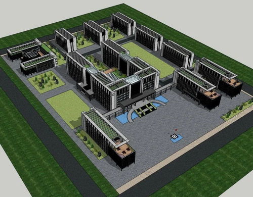 現(xiàn)代企業(yè)總部多層辦公建筑設(shè)計(jì) 基于SU模型的建筑信息模型技術(shù)開發(fā)實(shí)踐